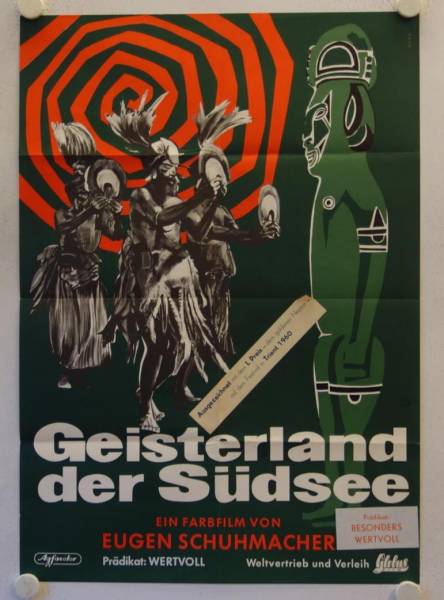 Geisterland der Suedsee original release german movie poster